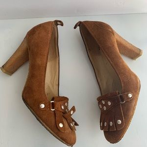 Michael Kors rubber sole shoes